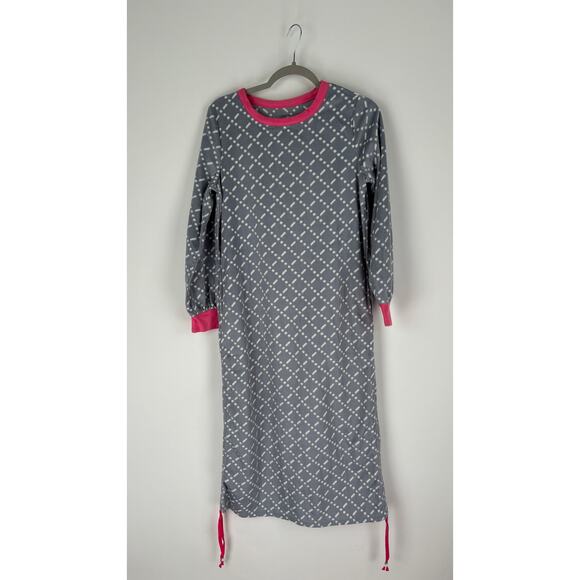 Comfort Code Cuddl Duds Long Sleeve Soft Pajama Nightgown Women Size XS Grey New - Picture 1 of 6